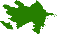 Azerbaijan outline